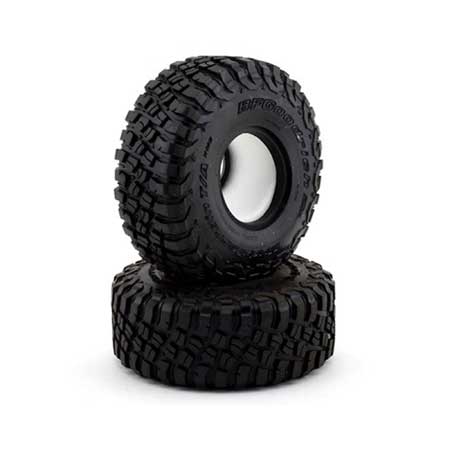 1/10 BFG T/A KM3 Predator Front/Rear 1.9" Rock Crawling Tires (2)