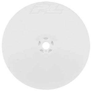 1/10 Velocity 4WD Front 2.2" 12mm Buggy Wheels (2) White: AE B74