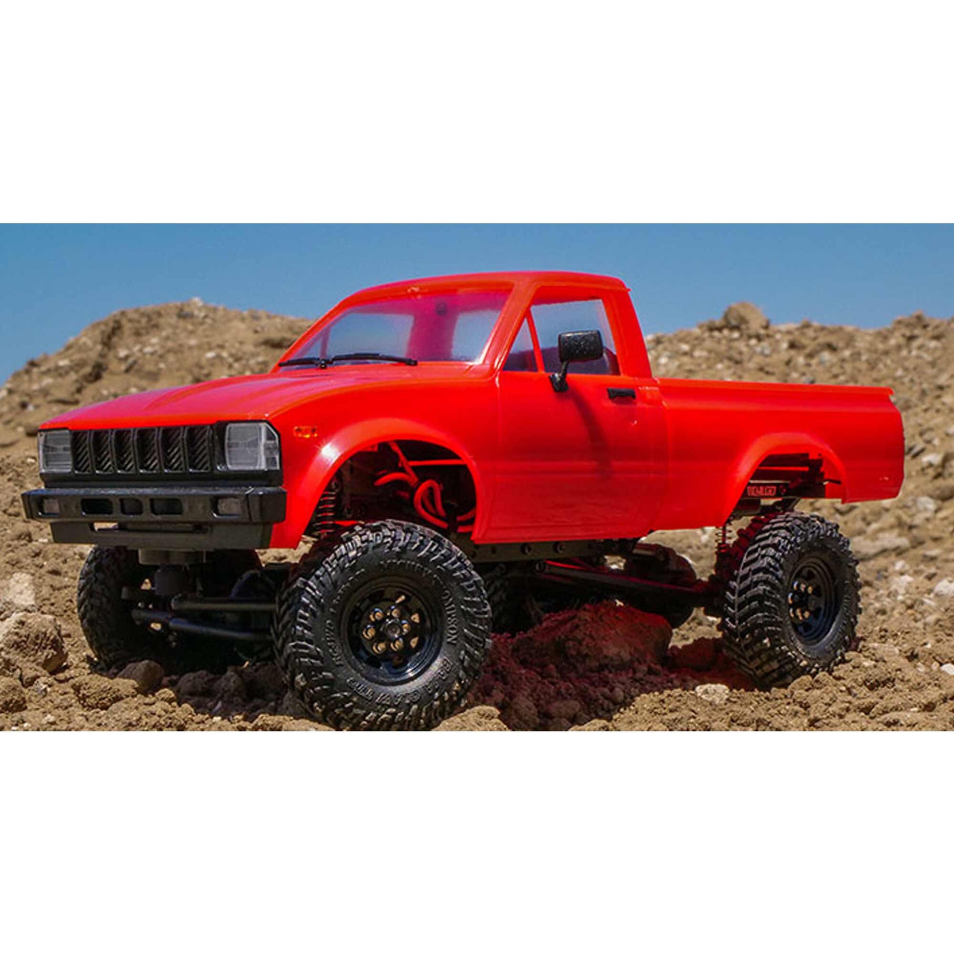 RC4WD 1/24 Trail Finder 2 4WD with Mojave II Hard Body RTR, Red RC4ZRTR0053