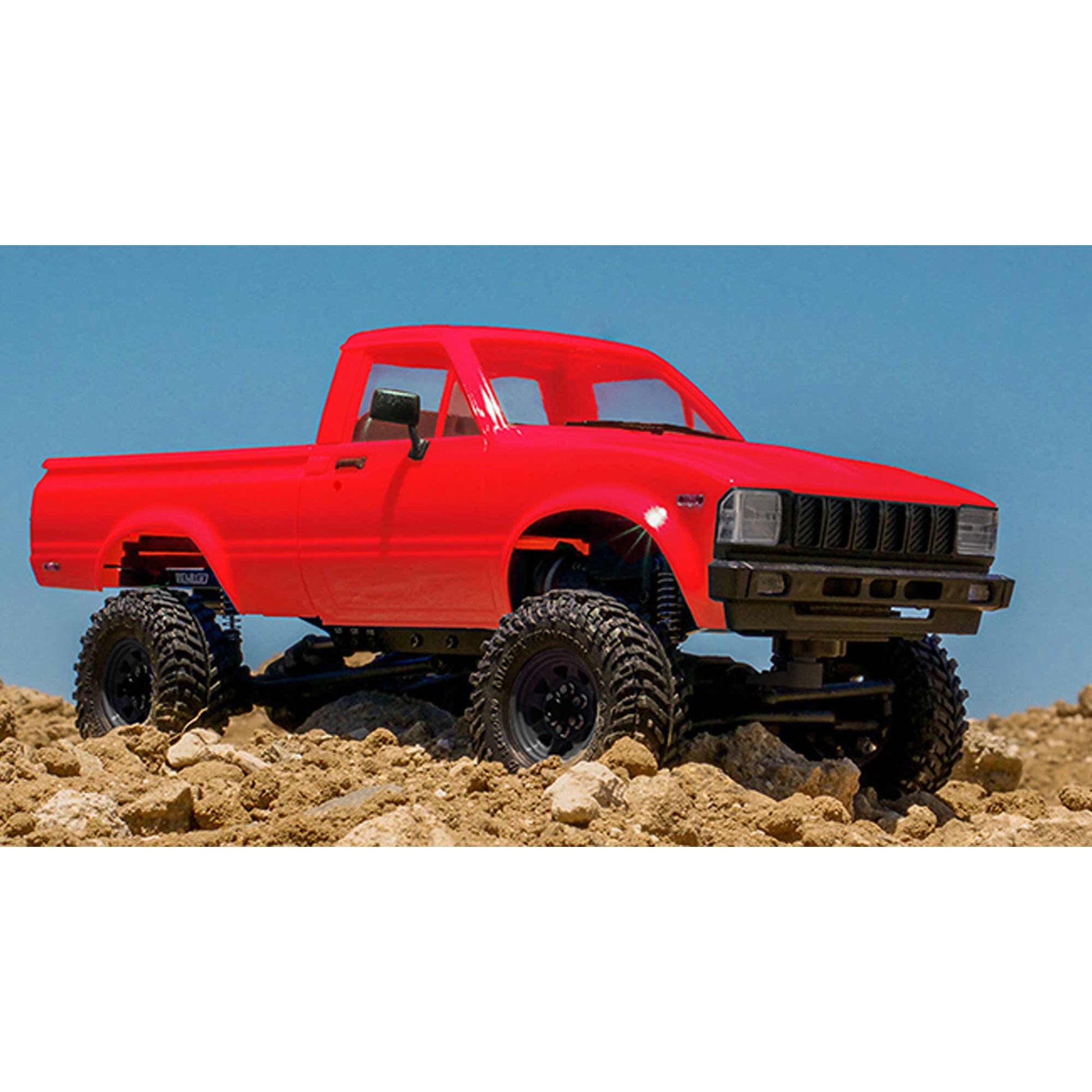 RC4WD 1/24 Trail Finder 2 4WD with Mojave II Hard Body RTR, Red RC4ZRTR0053