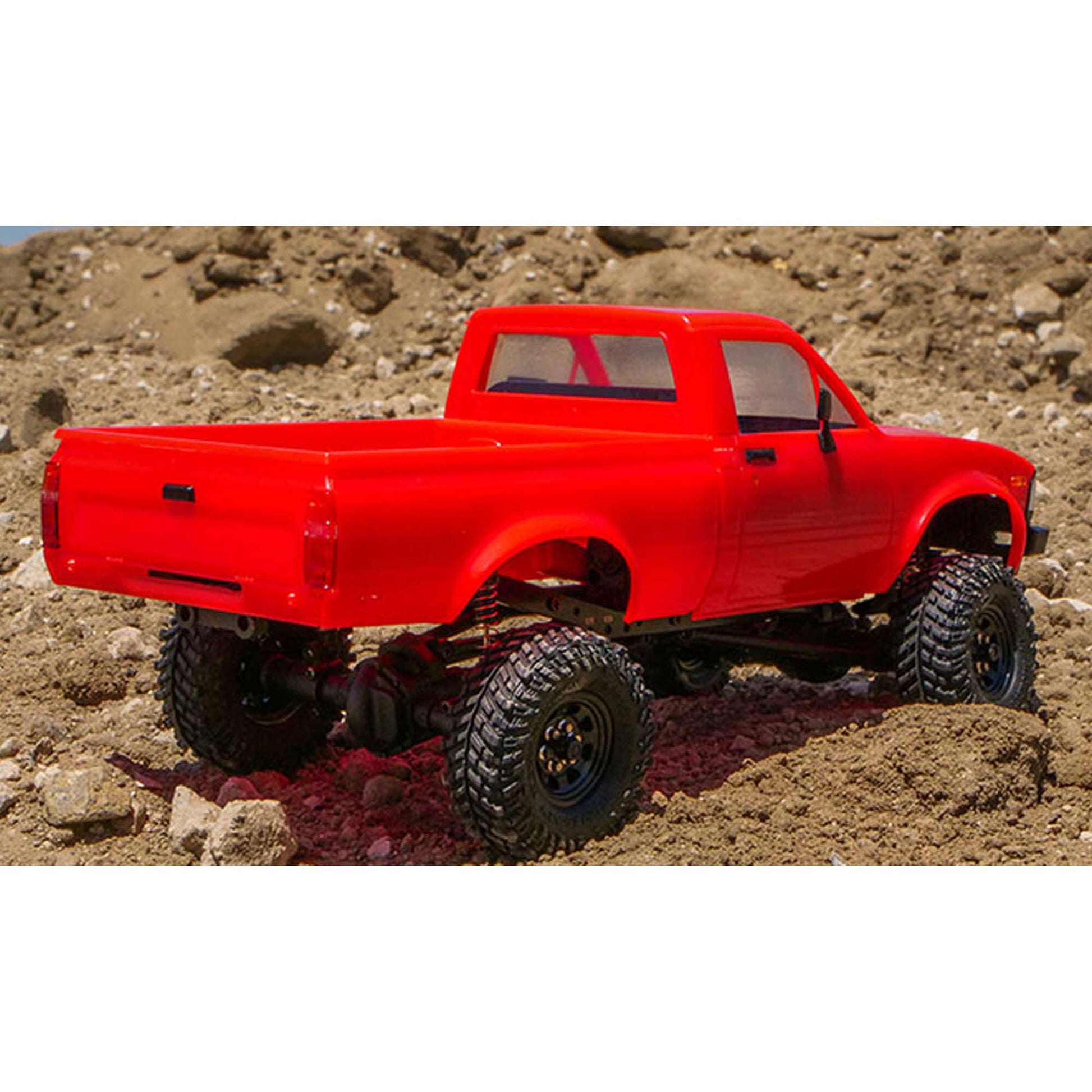 RC4WD 1/24 Trail Finder 2 4WD with Mojave II Hard Body RTR, Red RC4ZRTR0053