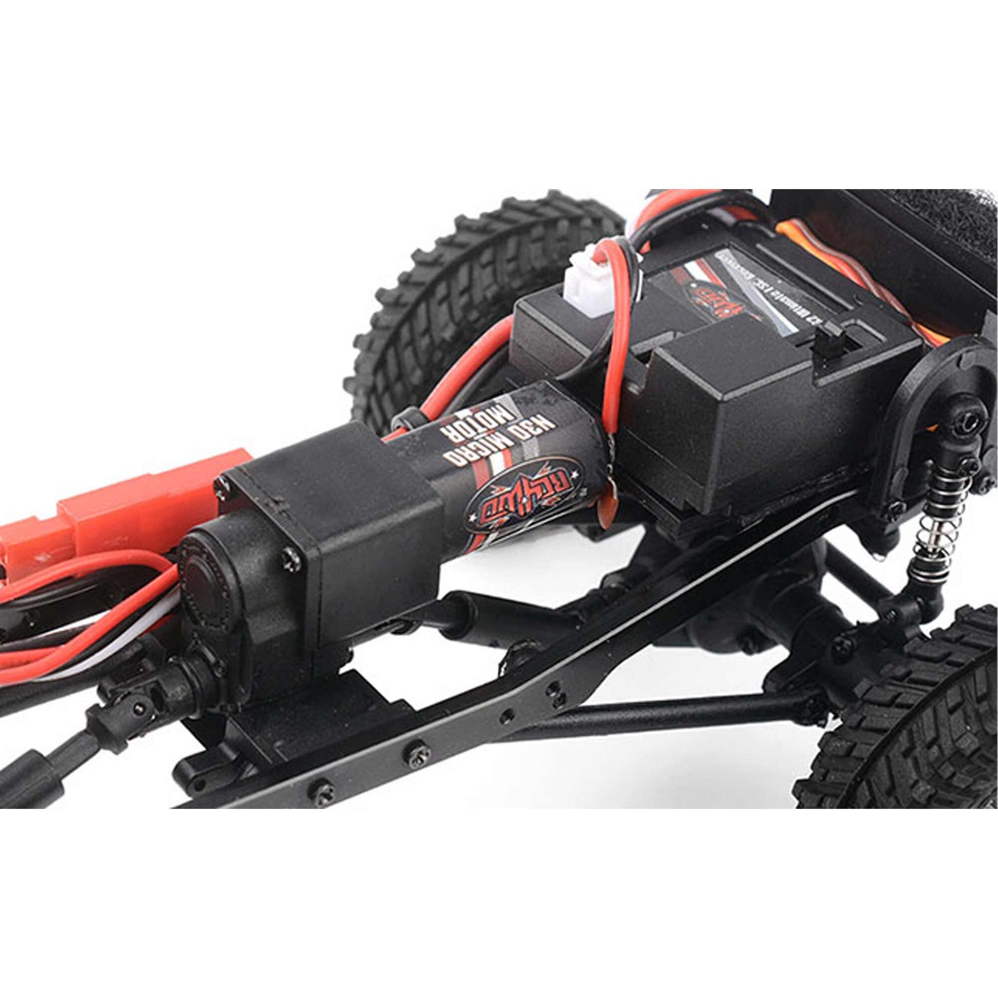 RC4WD 1/24 Trail Finder 2 4WD with Mojave II Hard Body RTR, Red RC4ZRTR0053