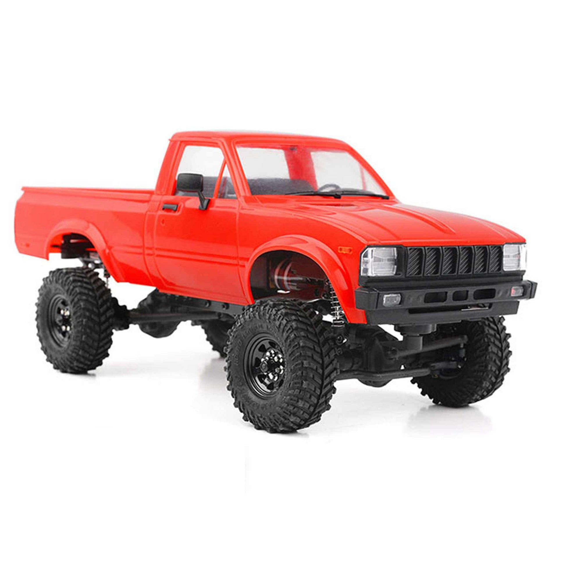 RC4WD 1/24 Trail Finder 2 4WD with Mojave II Hard Body RTR, Red RC4ZRTR0053