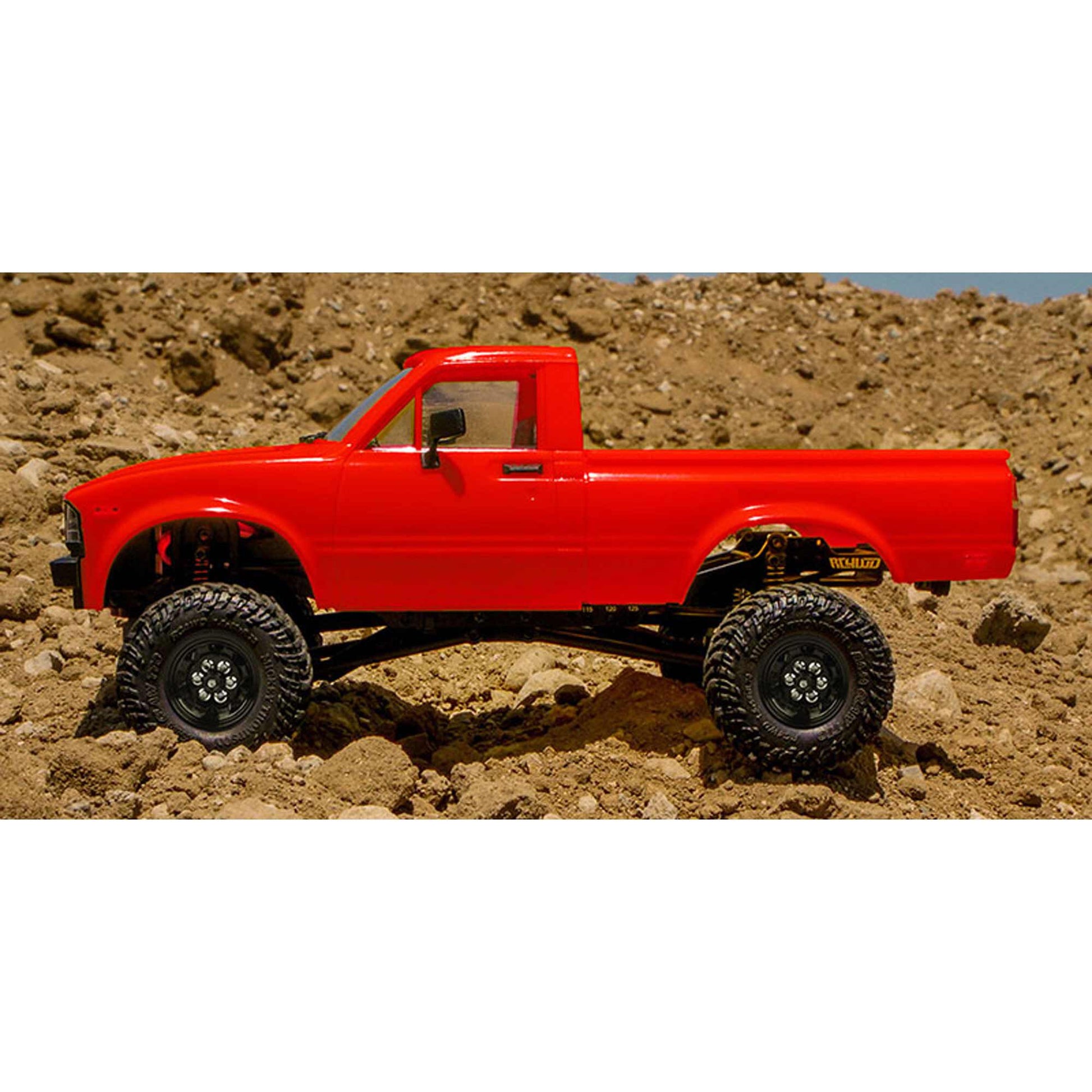 RC4WD 1/24 Trail Finder 2 4WD with Mojave II Hard Body RTR, Red RC4ZRTR0053