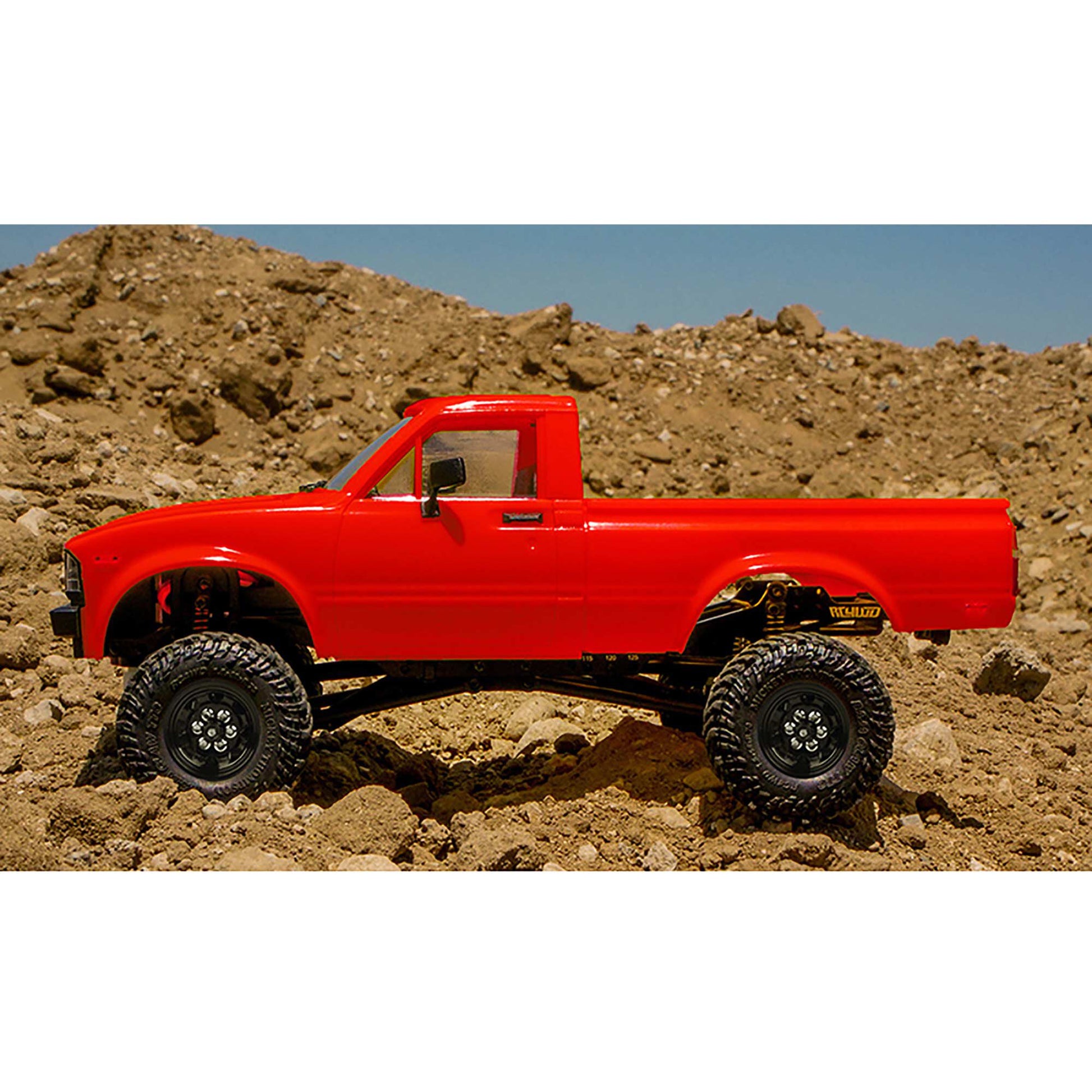 RC4WD 1/24 Trail Finder 2 4WD with Mojave II Hard Body RTR, Red RC4ZRTR0053