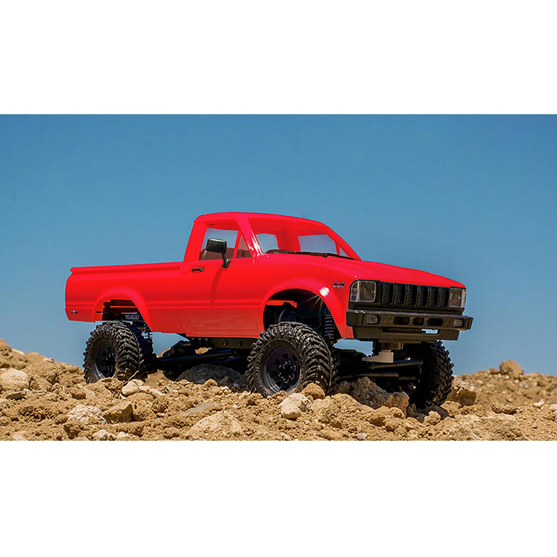 RC4WD 1/24 Trail Finder 2 4WD with Mojave II Hard Body RTR, Red RC4ZRTR0053