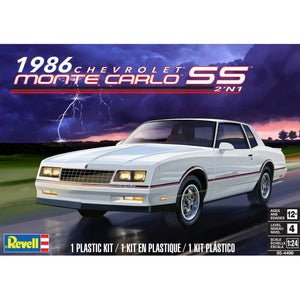 Revell 1/24 '86 Monte Carlo SS 2N1 RMX854496