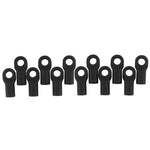 Short Traxxas Turnbuckle Rod End Set (Black) (12)