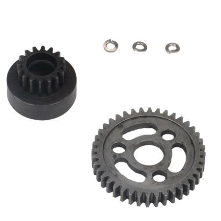 Robinson Racing RRP8038 REVO STEEL COMBO 15T CLUTCH/38T SPUR