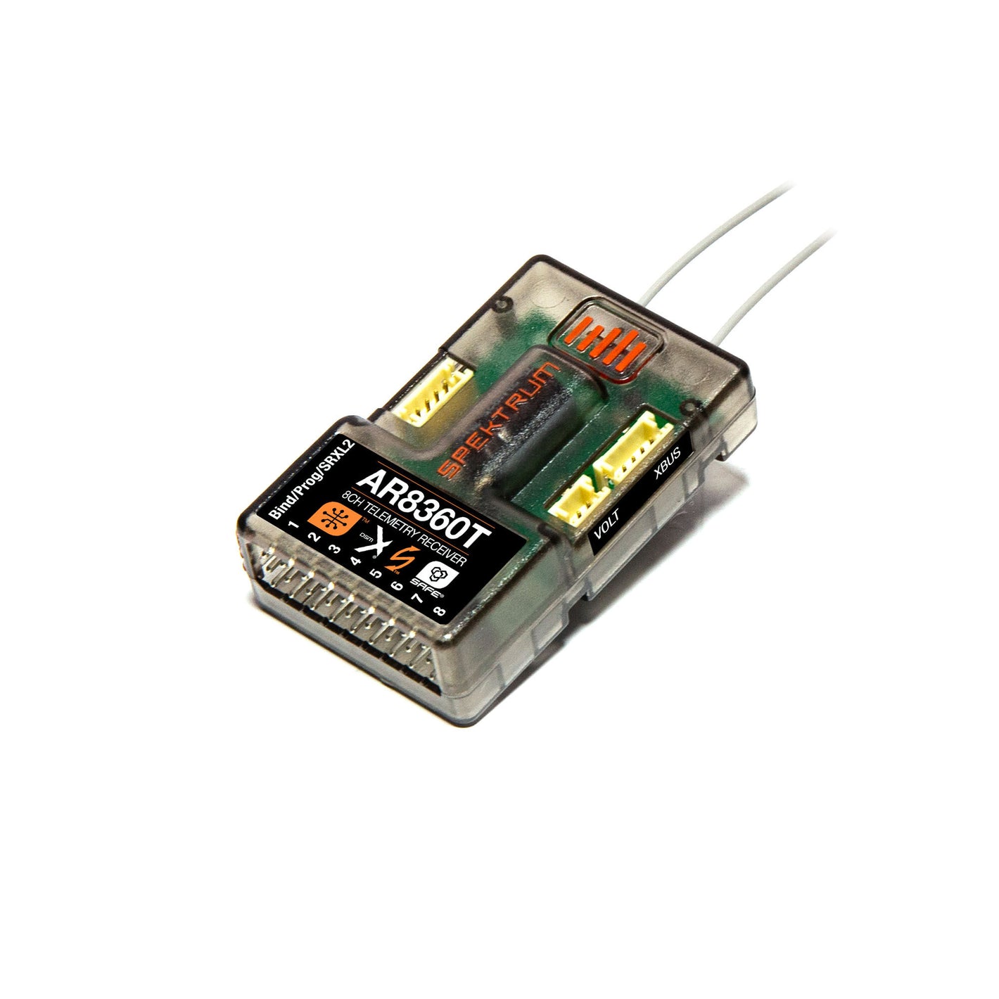 AR8360T DSMX 8-Channel AS3X & SAFE Telemetry Receiver