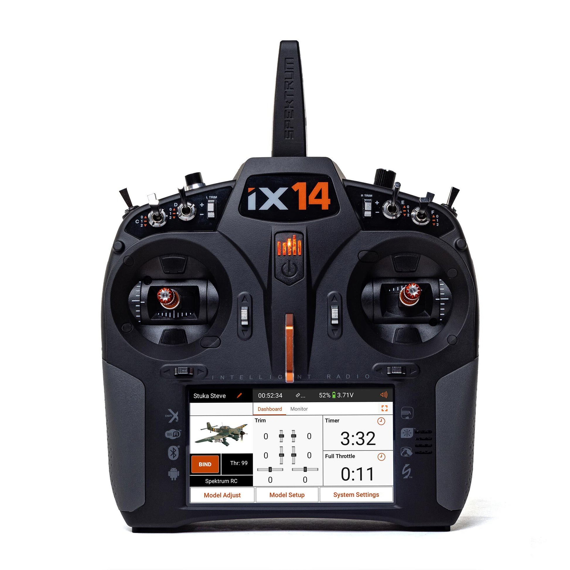 Spektrum iX14 14 Channel DSMX Transmitter Only SPMR14000