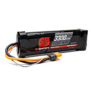 Spektrum 3300mAh 7-Cell 8.4V Smart NiMH Battery; IC3 SPMX33007C3