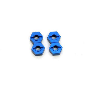 Aluminum Hex Adapters : Slash 4x4 ,Blue STRT1654B Strc