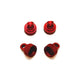 Uppr Shk Cap (4) Red: Slash/RU/Stamp/Bandit/Max STRT3767R Strc