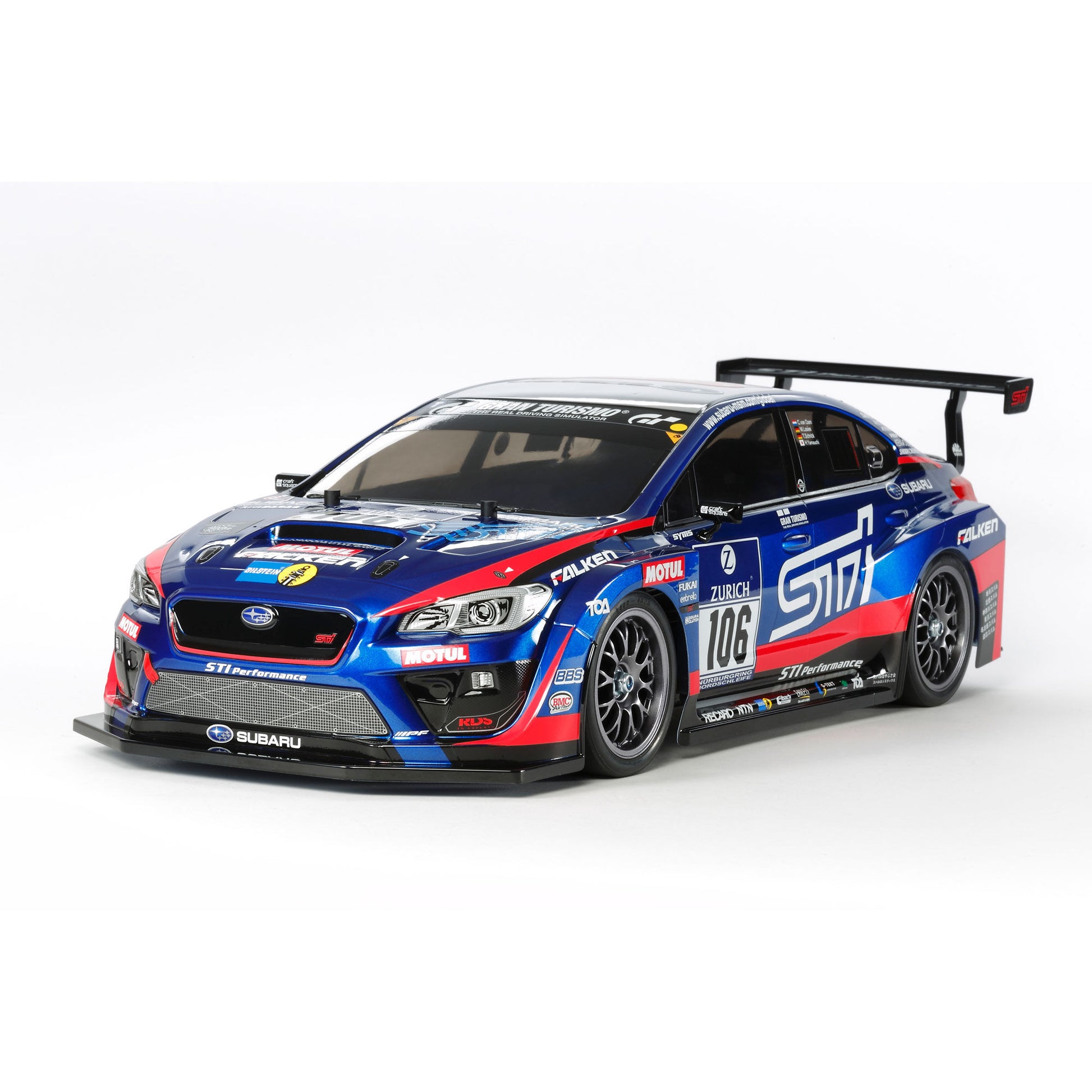 Tamiya 1/10 Subaru WRX STI 24Hour Nurburgring 4WD TT-02 Kit TAM58645