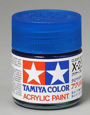 Acrylic X23 Gloss,Clear Blue