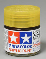 Acrylic X24 Gloss,Clear Yellow TAM81024 Tamiya America Inc