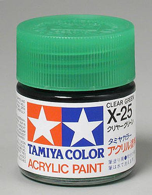 Acrylic X25 Gloss,Clear Green