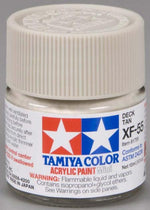 Tamiya TAM81755 Acrylic Mini XF-55 Deck Tan Paint