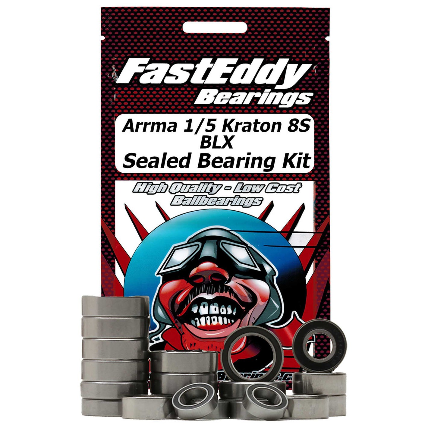Sealed Bearing Kit: ARRMA Kraton, Outcast 8S BLX