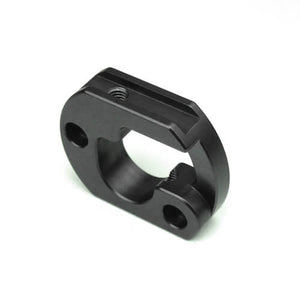 Motor Mount Insert (LCG, aluminum, gun metal anodized, lightened, SCT410)