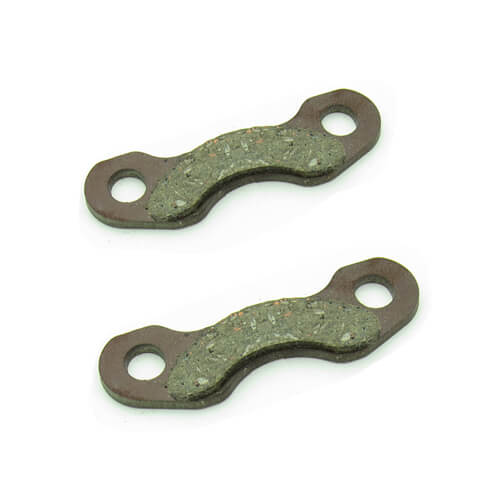 Brake Pad Set (semi-metallic, NB/NT, 2pcs)