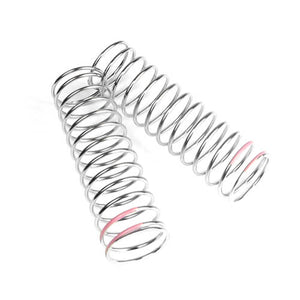 Tekno LF Shock Spring Set (rear, 1.5×13.75, 2.28lb/in, 70mm, pink) TKR6113