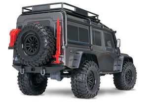 Traxxas TRX-4 1/10 Scale Trail Rock Crawler w/Land Rover Defender Body 82056-4SLVR
