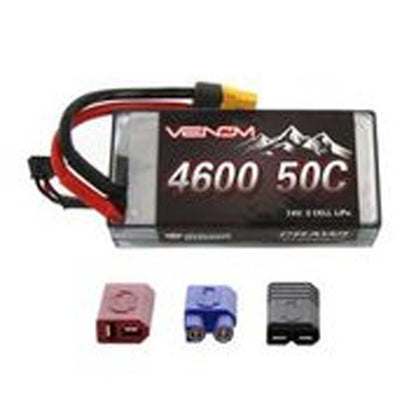 Venom 7.4V 4600mAh 2S 50C Crawler LiPo Shorty Hardcase Battery: UNI 2.0 Plug VNR15202