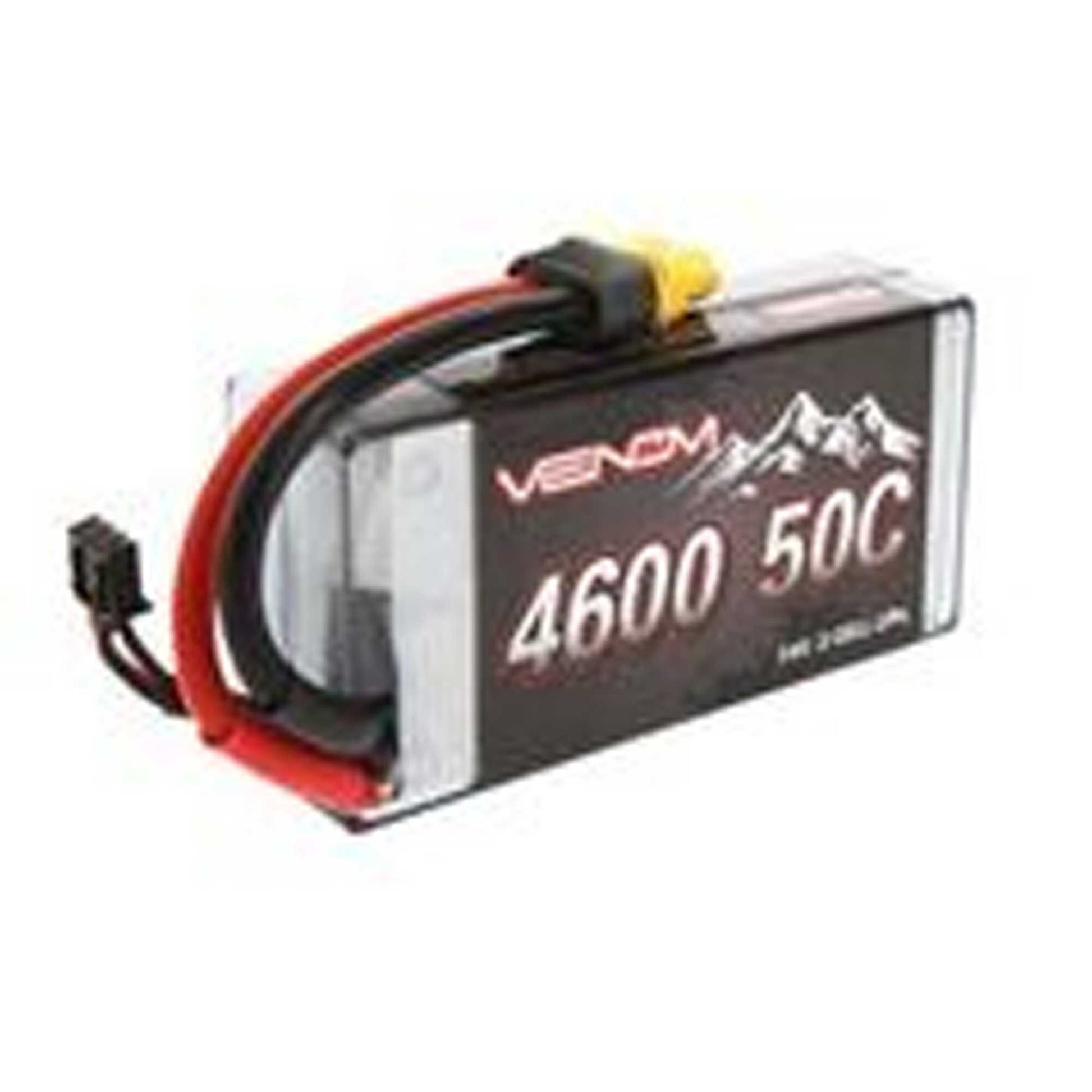 Venom 7.4V 4600mAh 2S 50C Crawler LiPo Shorty Hardcase Battery: UNI 2.0 Plug VNR15202