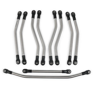 Vanquish Products Incision 1/4 Stainless Steel Link Kit, (10): Wraith VPSIRC00040