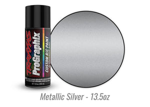 Prographix "Metallic Silver" Custom R/C Lexan Spray Paint (13.5oz)