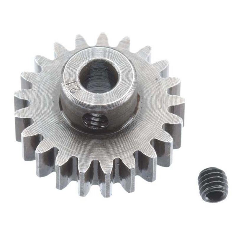 Extra Hard Steel Mod1 Pinion Gear w/5mm Bore (21T)