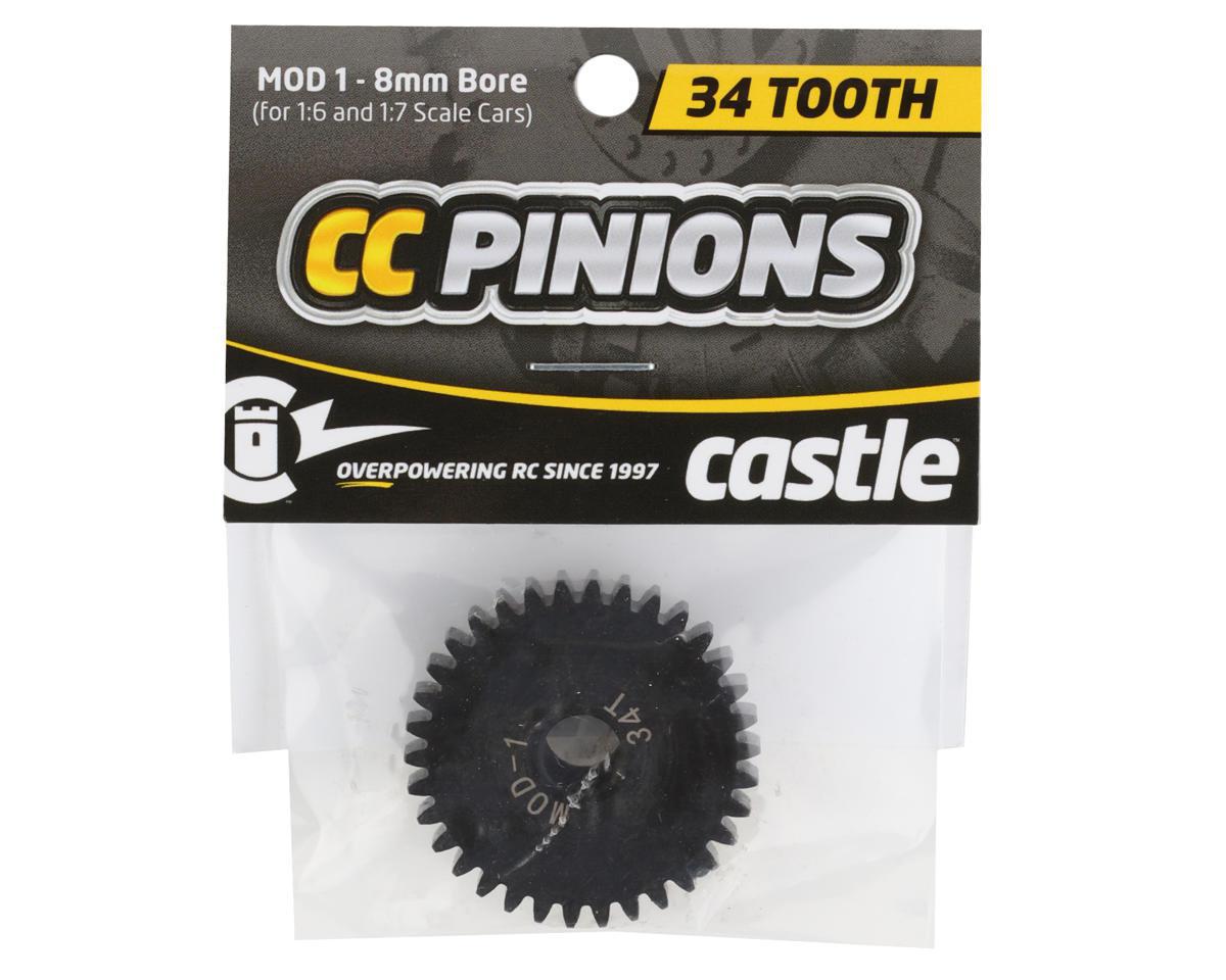 Mod 1 Pinion Gear w/8mm Bore (34T)