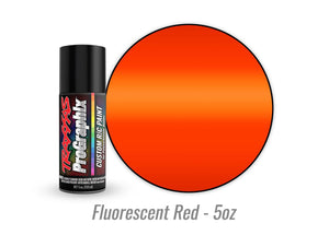 Traxxas ProGraphix "Fluorescent Red" Custom R/C Lexan Spray Paint (5oz) 5067
