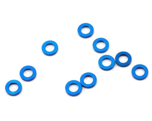 Team Associated 5.5x1.0mm Aluminum Ball Stud Washer (Blue) (10) ASC31382