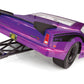 Team Associated DR10 Drag Race Car, 1/10 Brushless 2WD RTR, w/ LiPo Battery & Charger, Purple ASC70028C