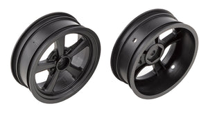 DR10 Drag Front Wheels, Black