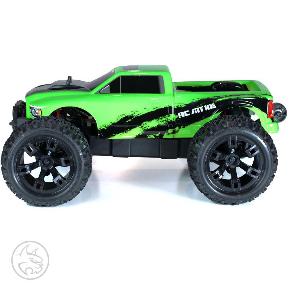 Redcat TR-MT10E 1/10 RTR 4WD Brushless Monster Truck (Green) w/2.4GHz Radio RER13226