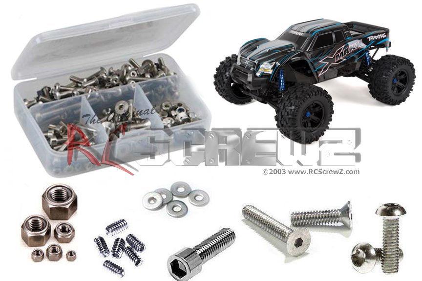 RC Screwz Traxxas X-Maxx 8S Stainless Steel Screw Kit RCZTRA079