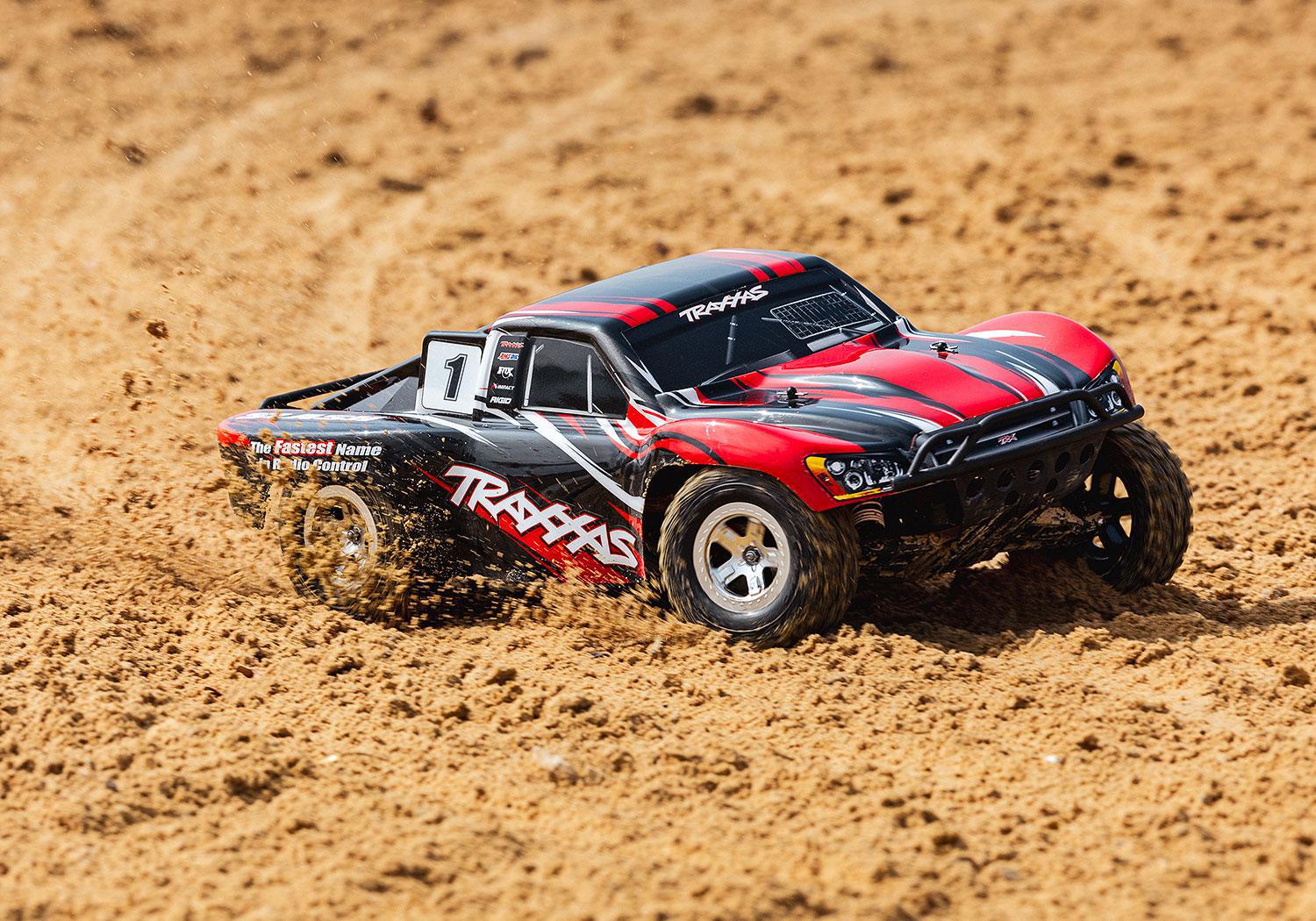 Traxxas Slash 1/10 RTR Electric 2WD Short Course Truck (Red)  w/TQ 2.4GHz Radio System 58024-REDR