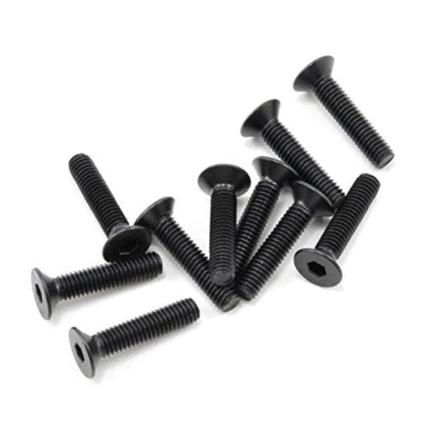 Tekno RC 3x14mm Flat Head Screw (10) TKRC1325