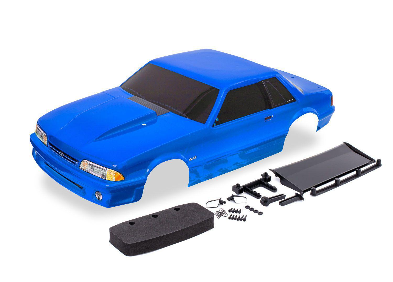 Traxxas Mustang Body Fox Blue 9421X