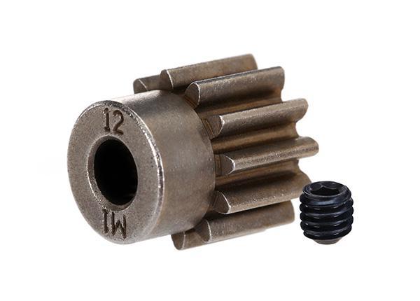 Hardened Steel Mod 1.0 Pinion Gear W/5mm Bore (12t)