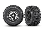 Traxxas Maxx Pre-Mounted Sledgehammer Tires w/17mm Wheels (Black) (2) 8973