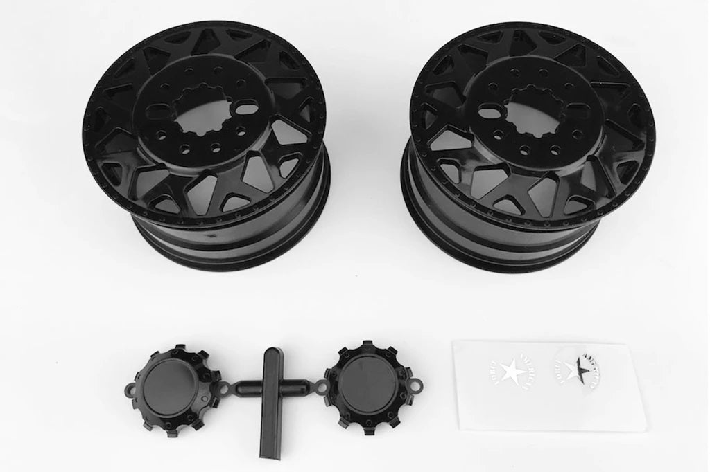 American Foe H01 Contra Wheels (Black w/ Black Cap), for DL-Series F450 SD