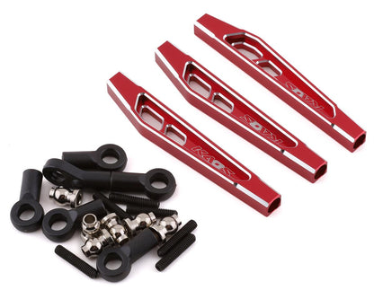 CEN F450 69mm Aluminum Front Upper & Lower Suspension Links (Red) (3) CEGCKD0369