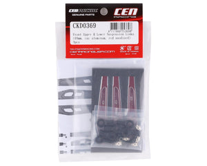 CEN F450 69mm Aluminum Front Upper & Lower Suspension Links (Red) (3) CEGCKD0369