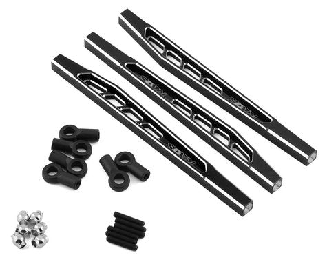 CEN F450 117mm Aluminum Rear Upper & Lower Suspension Links (Black) (3) CEGCKD0374