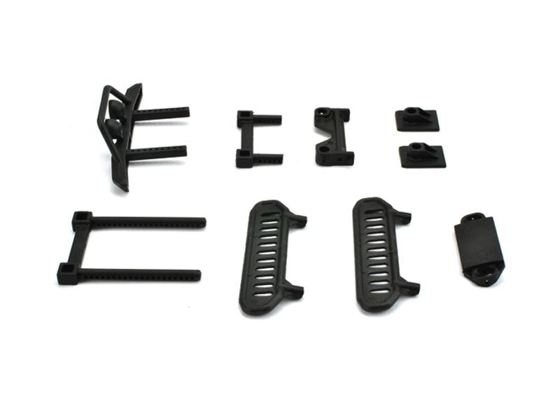 Carisma CIS16043 Bumper & Body Mount Set: MSA-1E